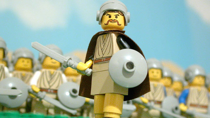 Saul Leads Slaughter of the Ammonites