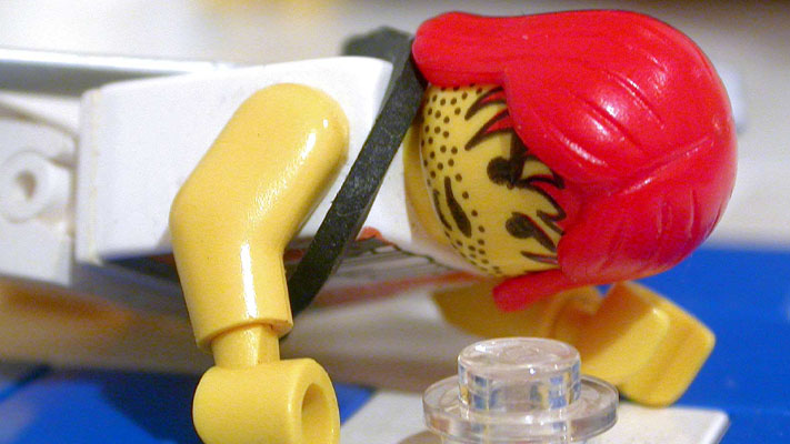 David Feigns Mental Illness