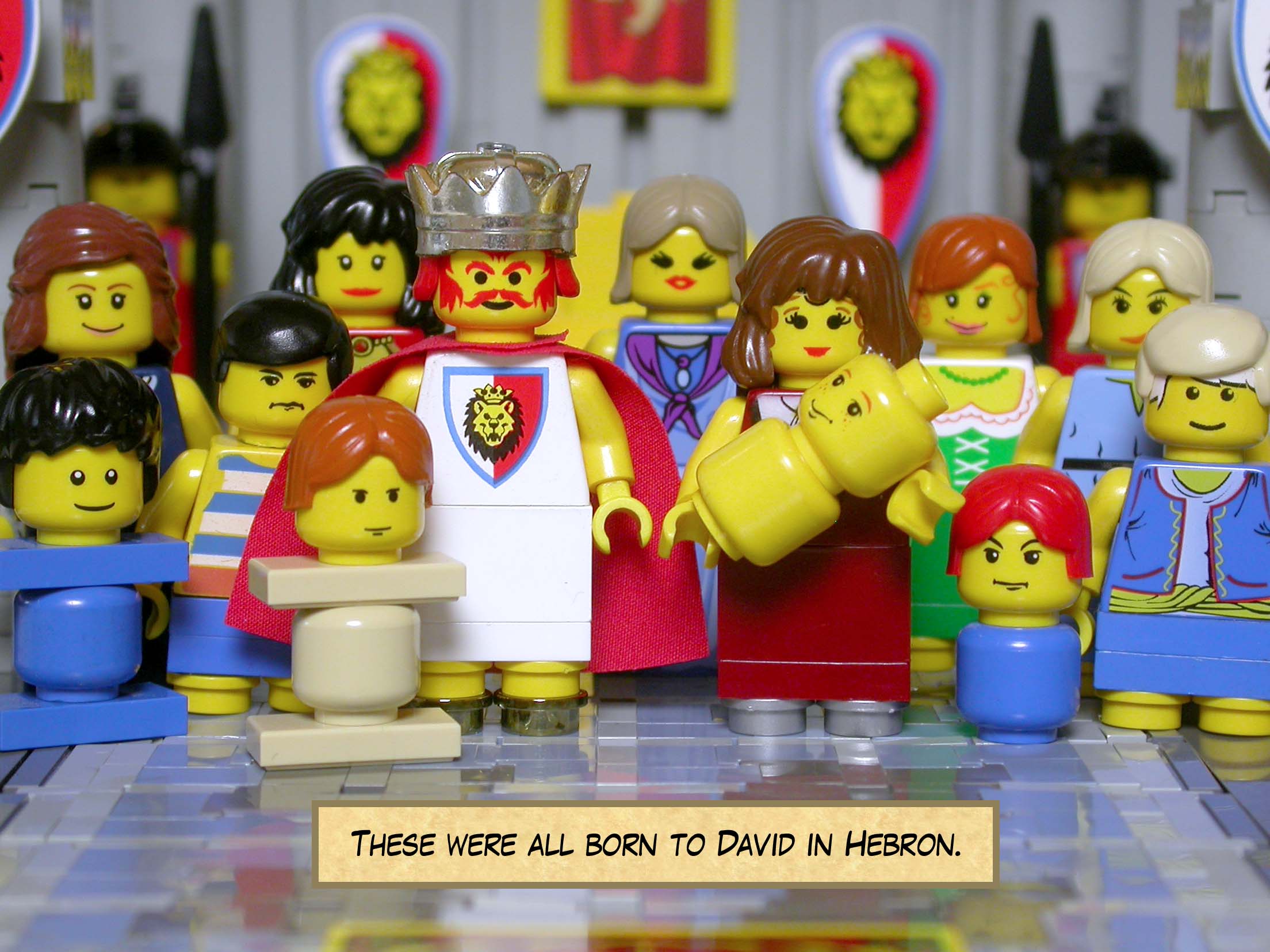 These were all born to David in Hebron.