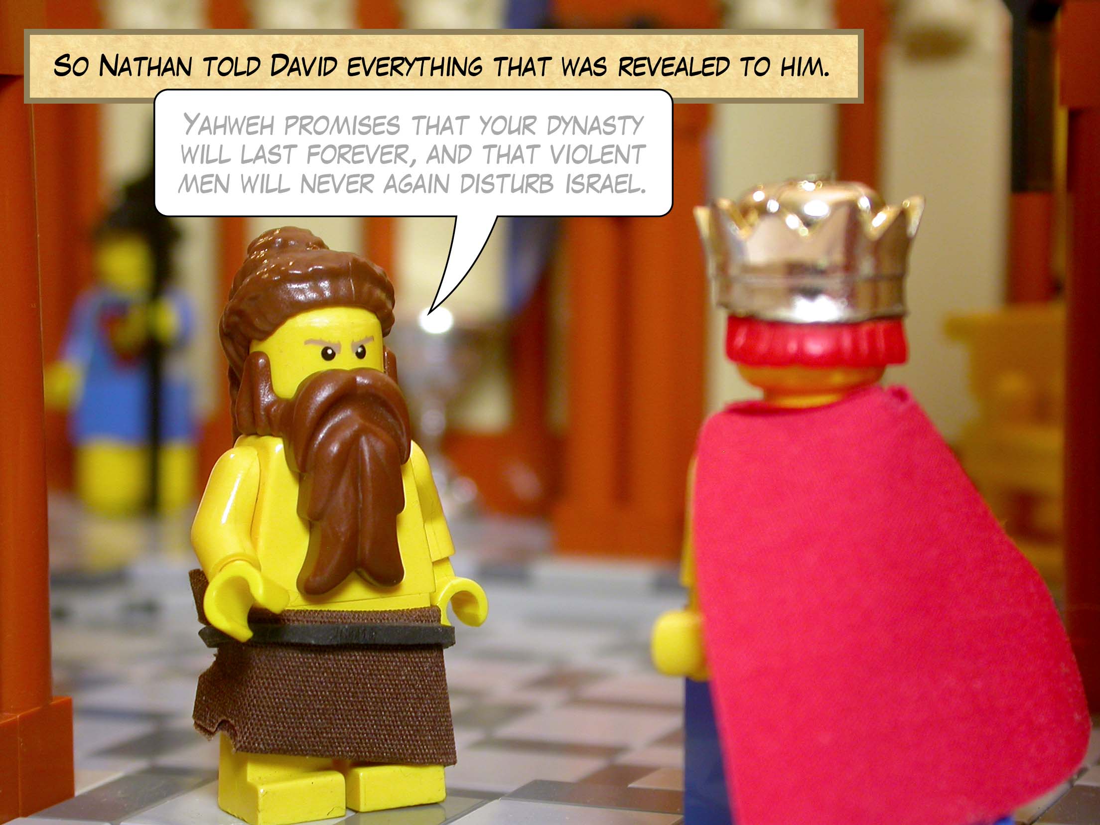 So Nathan told David everything that was revealed to him.