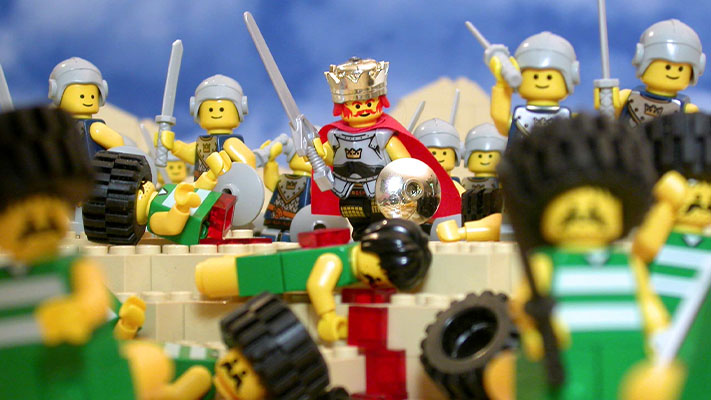 David Massacres the Moabites