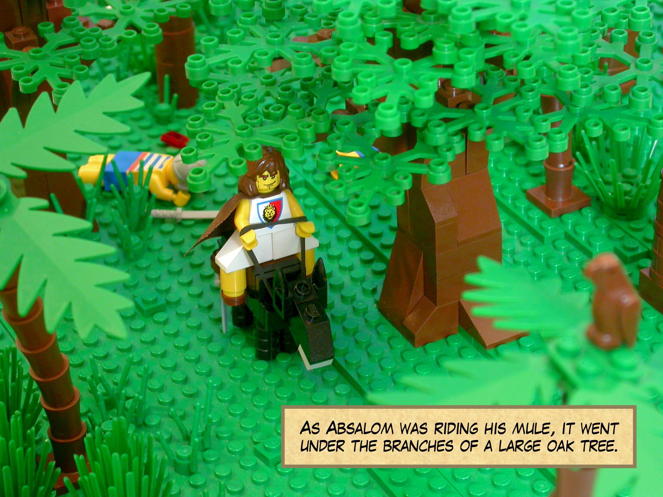 The forest consumed more soldiers than the sword that day.