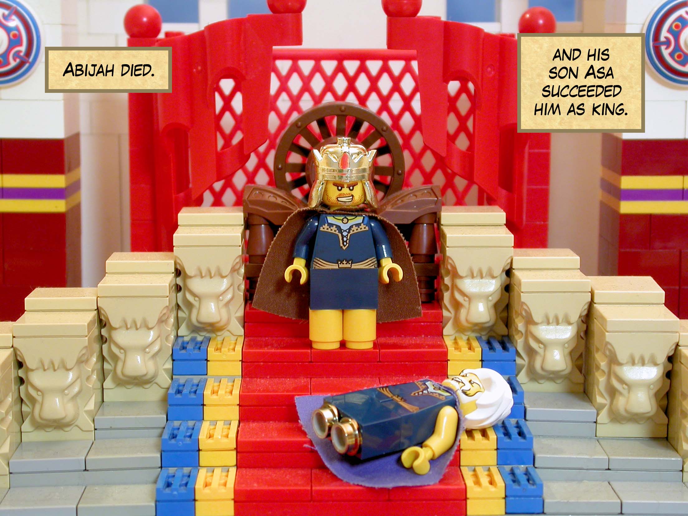Abijah died, and his son Asa succeeded him as king.